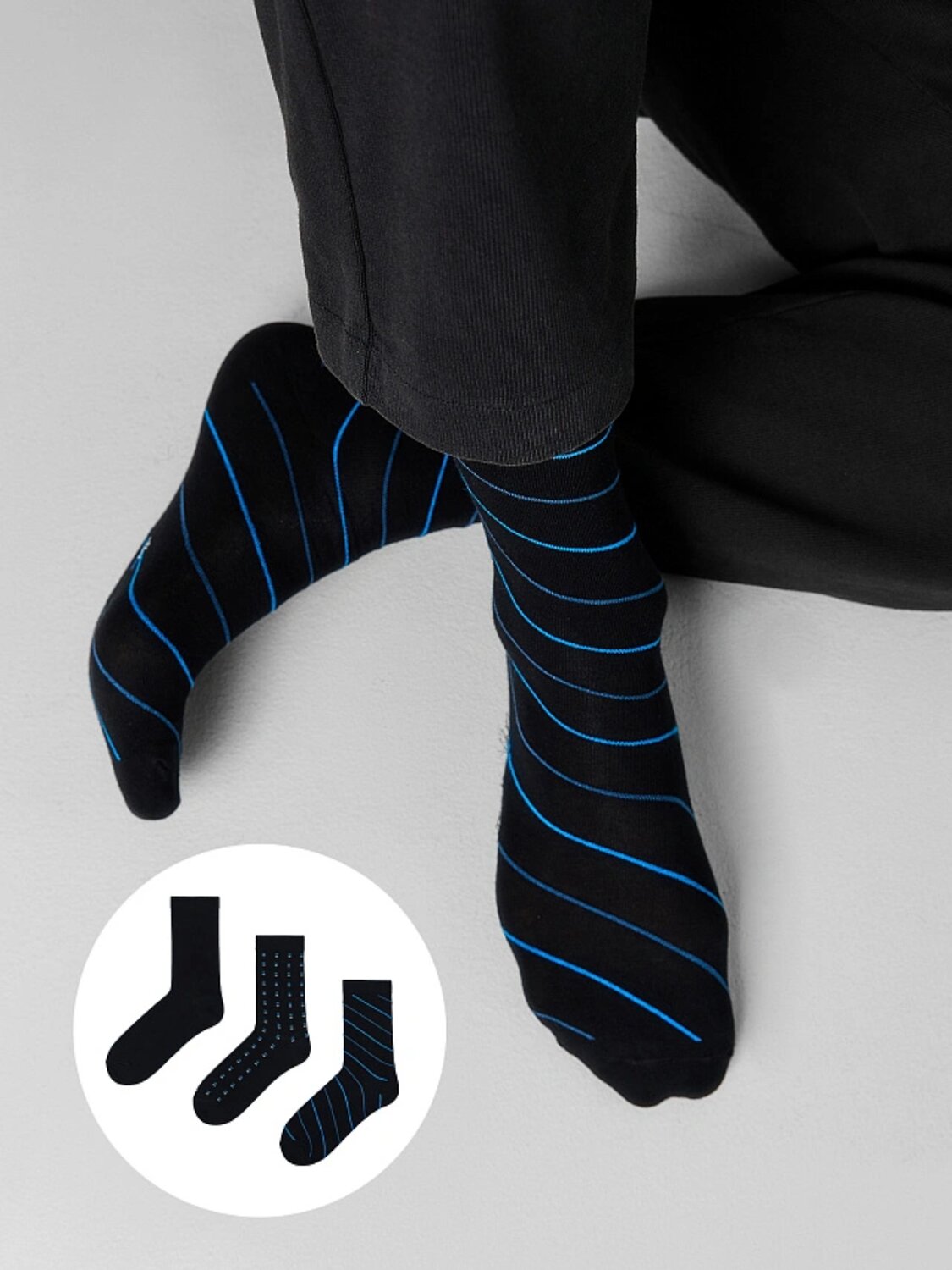 MARK FORMELLE Мужские носки 586754 017A-2854 черный