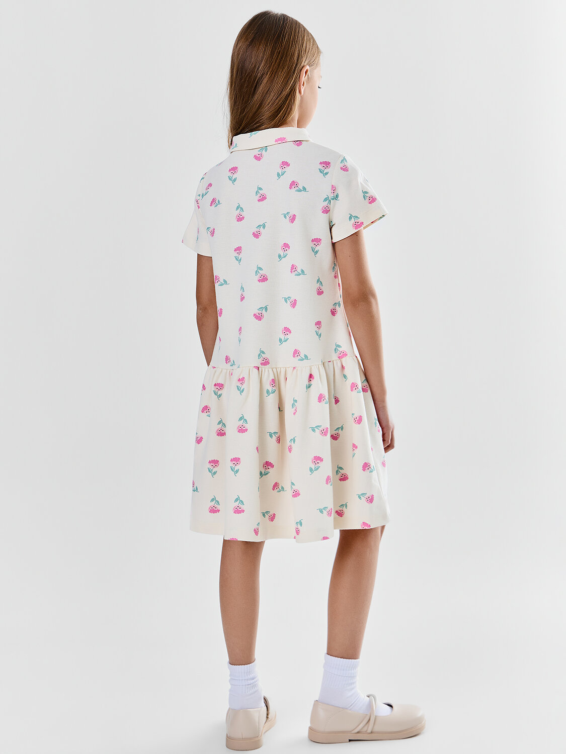 MARK FORMELLE Платье 586758 157981 цветочки на молочном