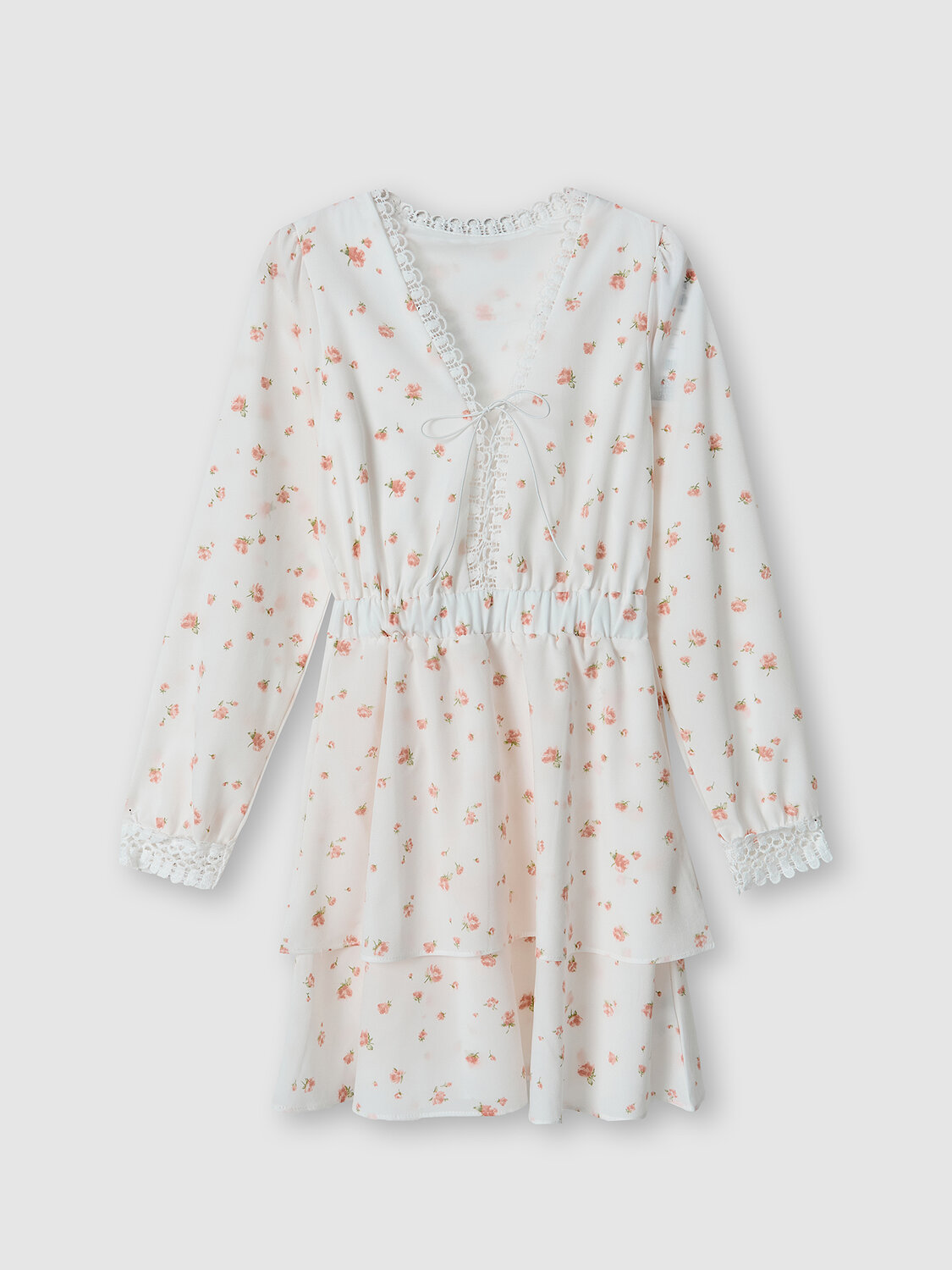 MARK FORMELLE Платье 586760 154037 розочки на белом