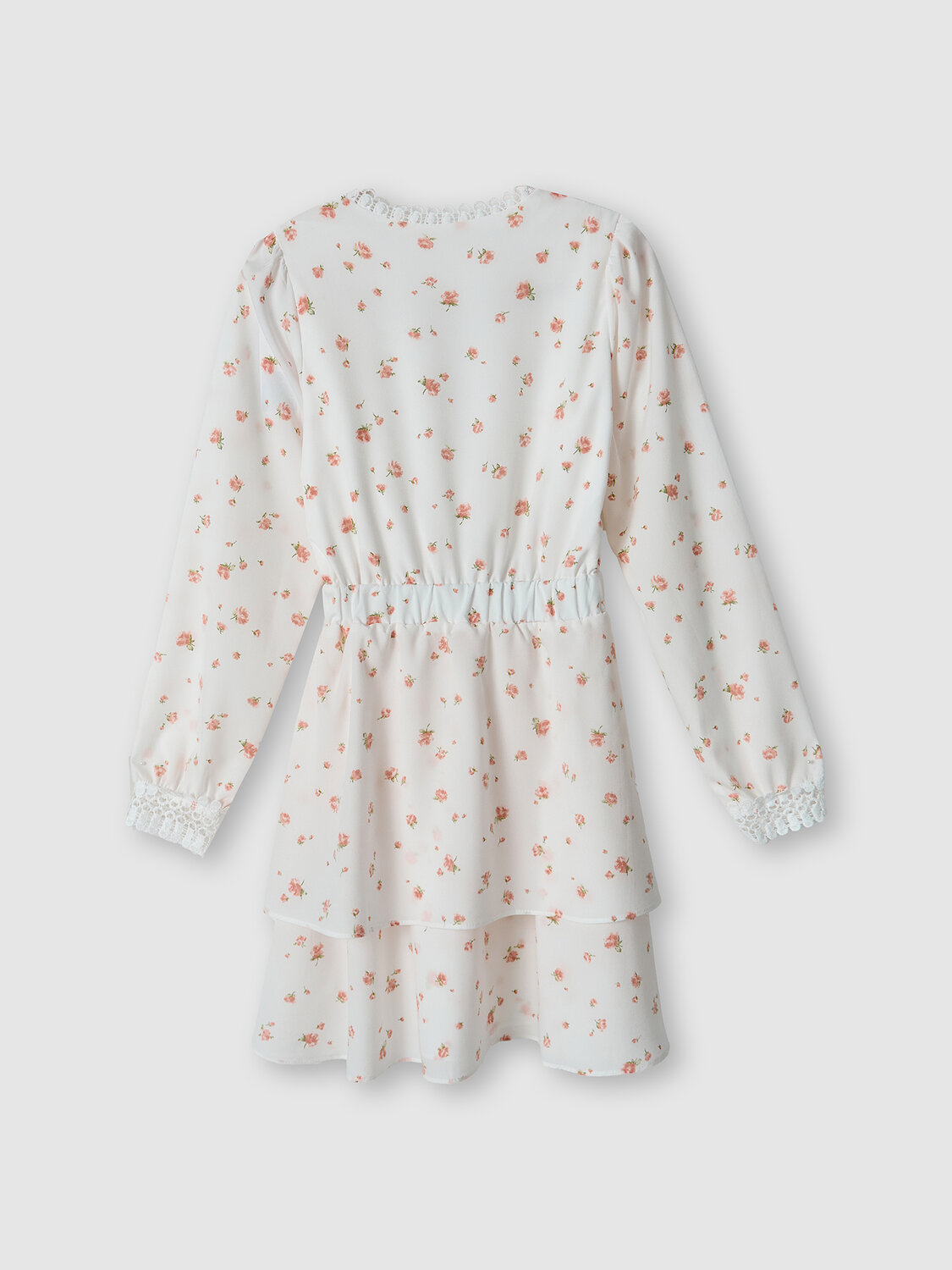 MARK FORMELLE Платье 586760 154037 розочки на белом