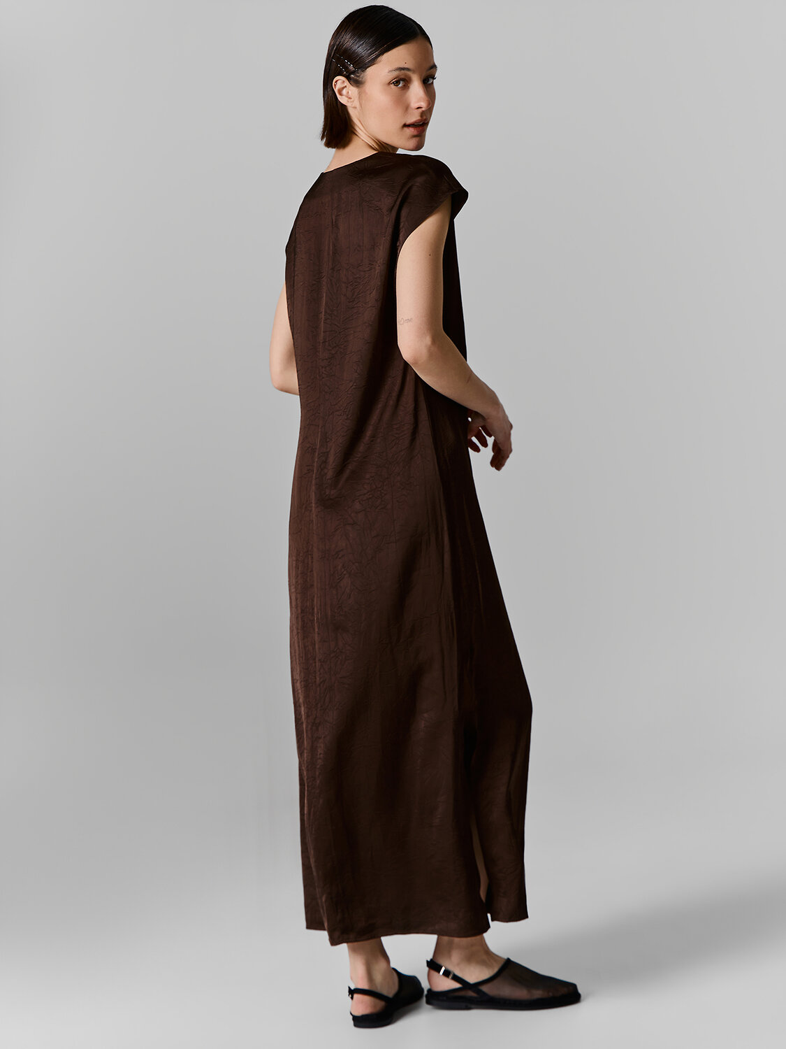 MARK FORMELLE Платье 586762 154038 шоколадное мартини