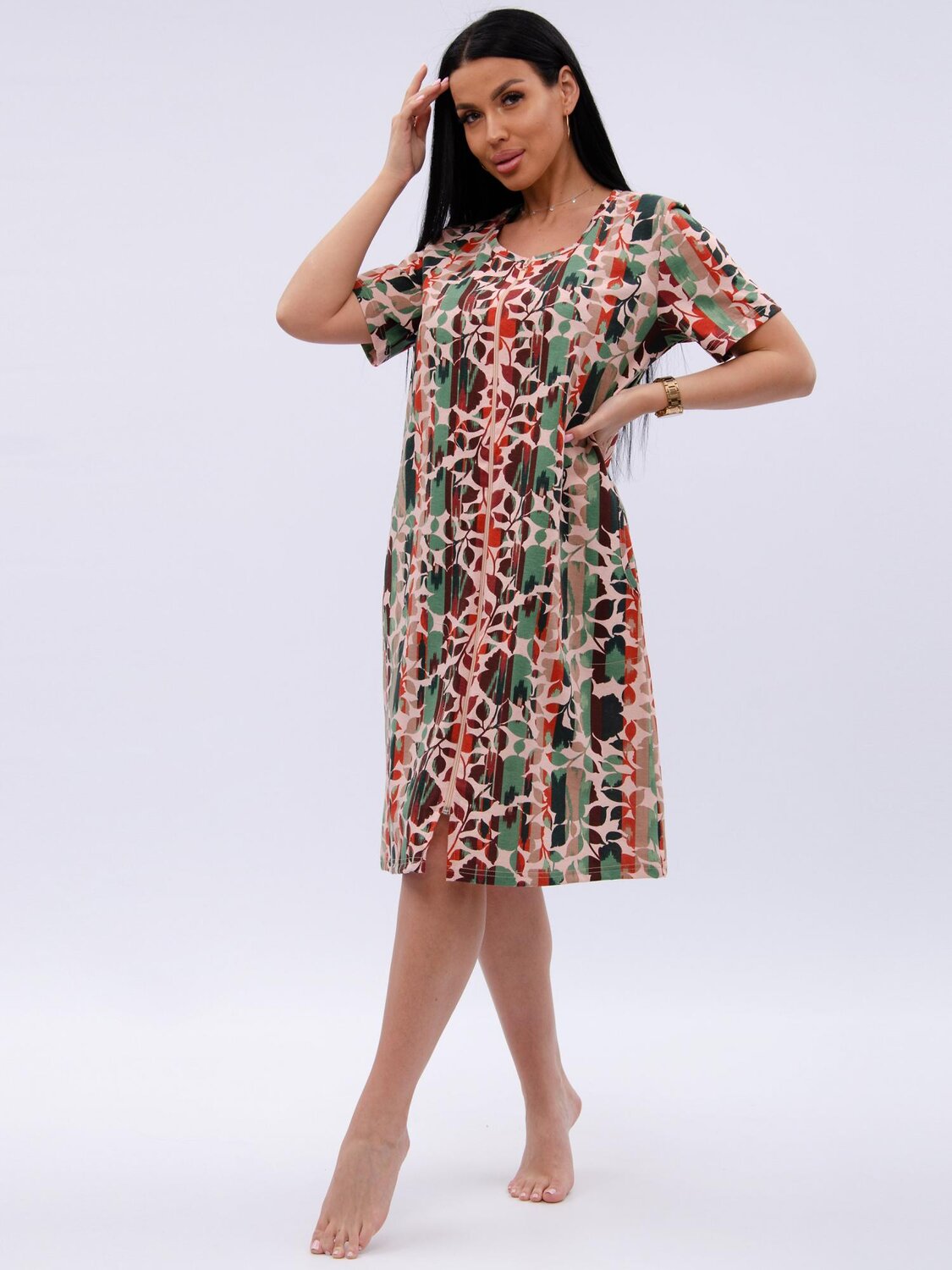 Malina Халат 586766 379п бежевый