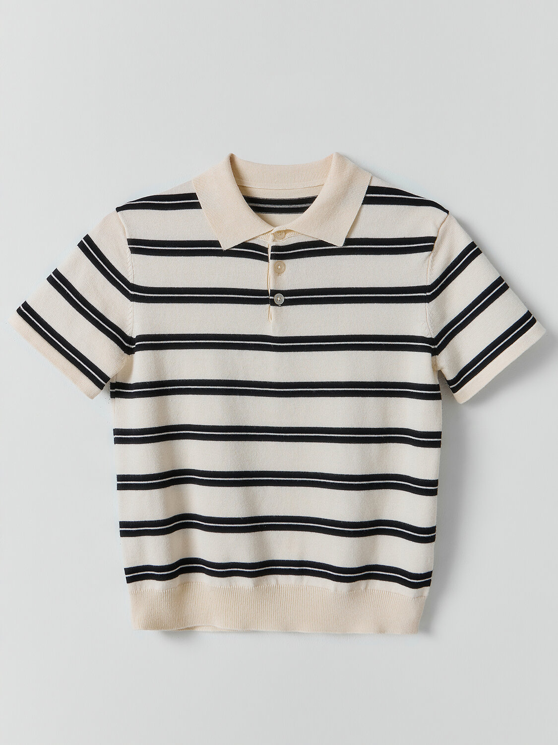 MARK FORMELLE Поло 586768 113466 черно -белая полоска