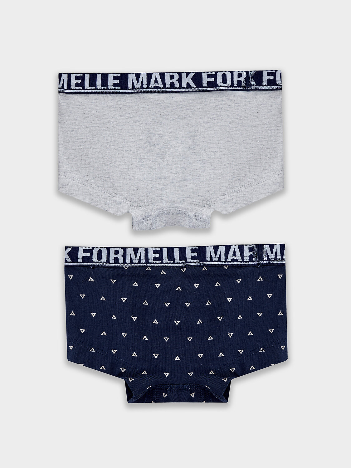 MARK FORMELLE Трусы 586802 413354-2 св.серый меланж+треуг. на море