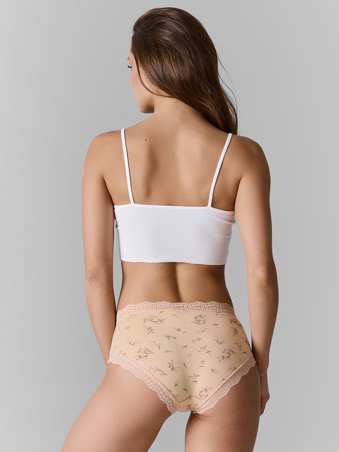 MARK FORMELLE Трусы 586837 412809 цветочки на бежевом