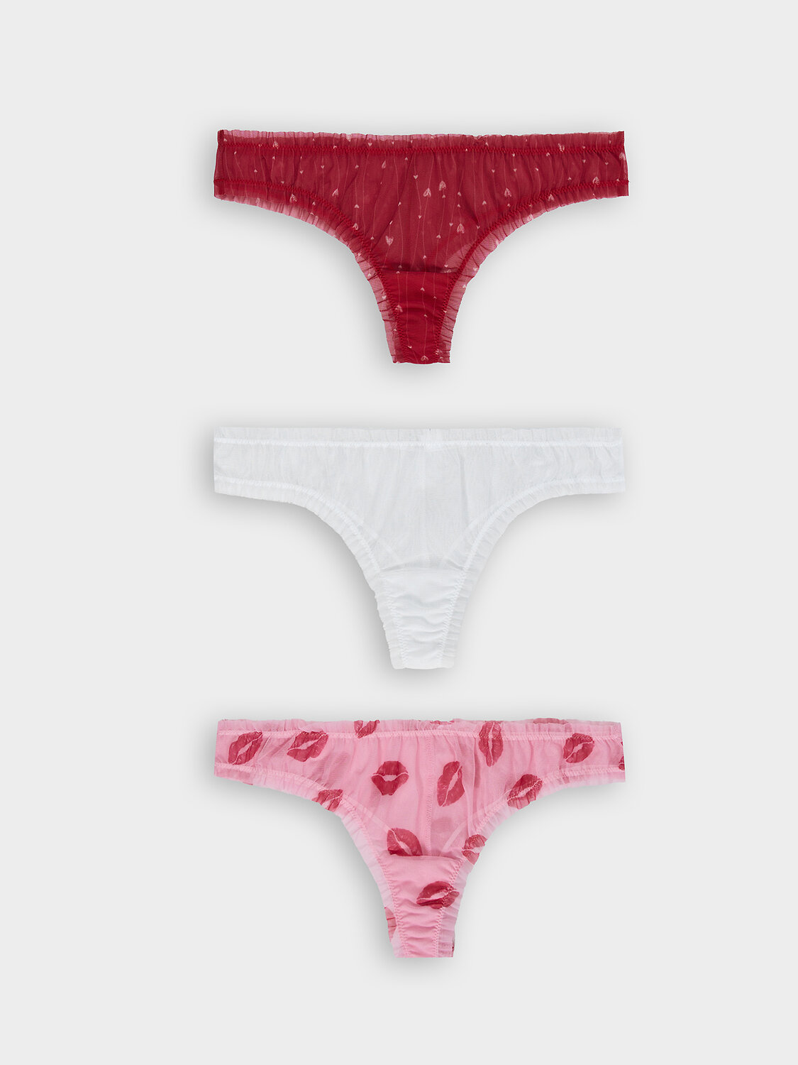 MARK FORMELLE Трусы 586839 412479-3 сердечки на красном