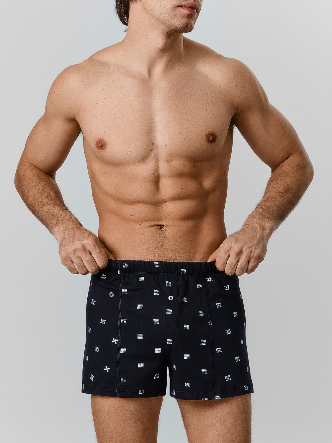 MARK FORMELLE Трусы 586860 411231 голубые квадраты