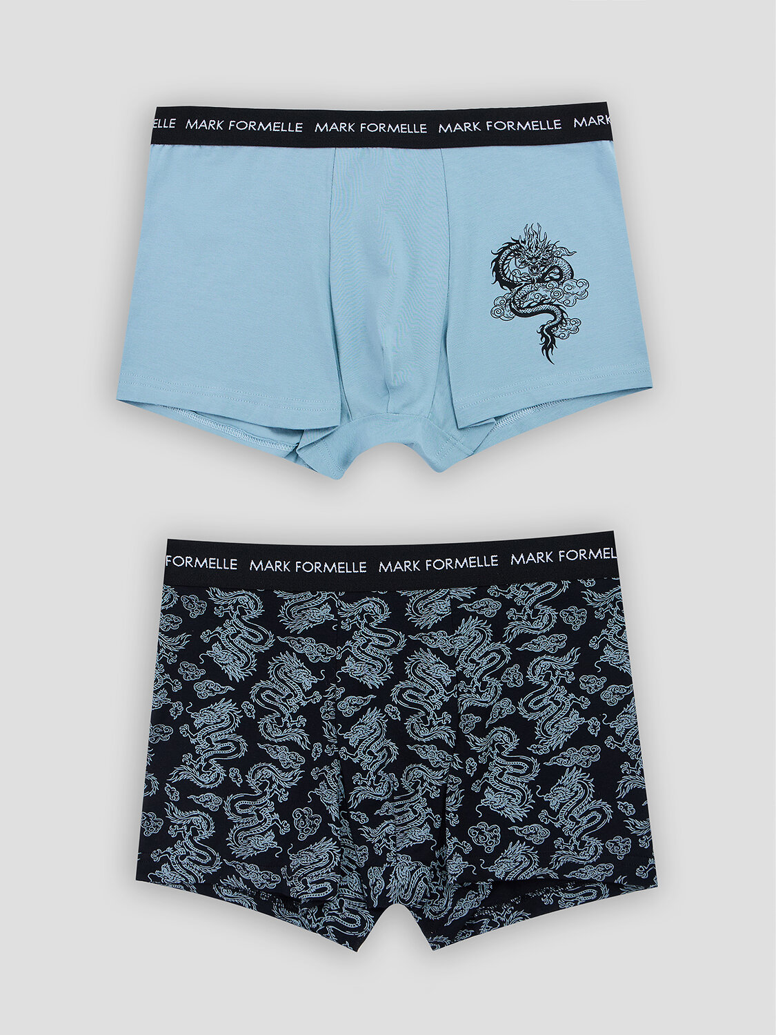 MARK FORMELLE Трусы 586864 411228-2 полынь +драконы на чёрном