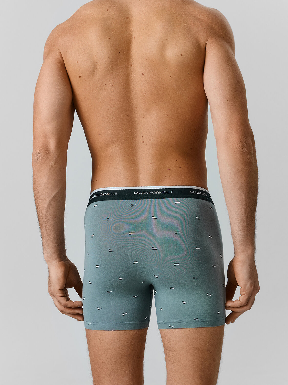MARK FORMELLE Трусы 586866 411235-2 узор на бризе +зеленый бархат