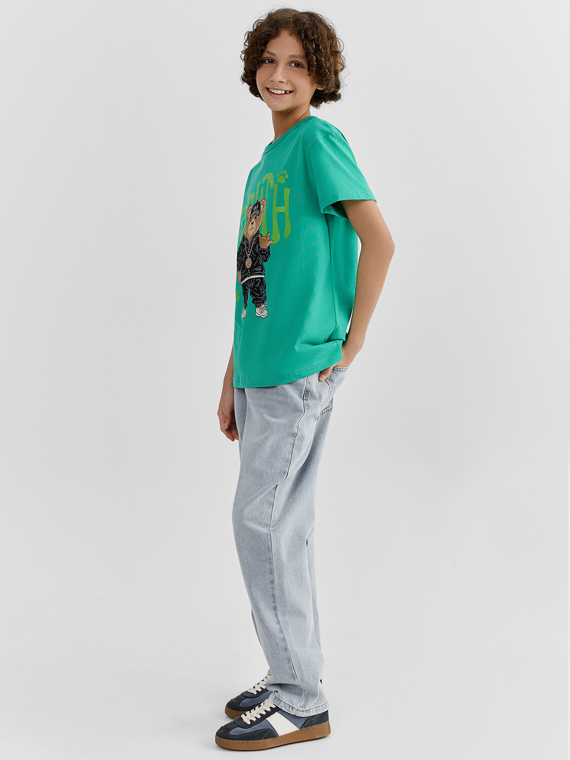 MARK FORMELLE Футболка 586881 113453 зеленый топаз +печать