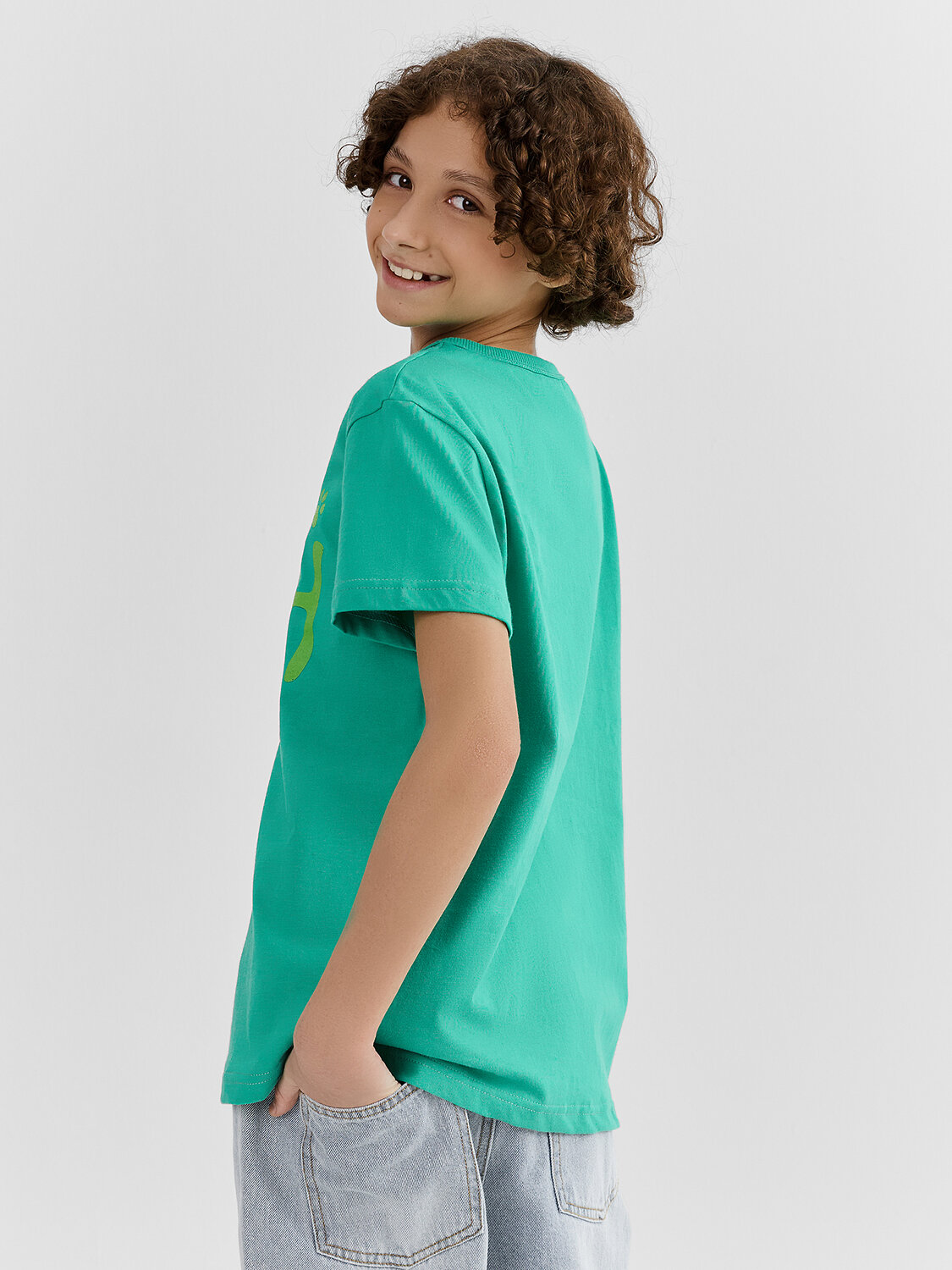 MARK FORMELLE Футболка 586881 113453 зеленый топаз +печать