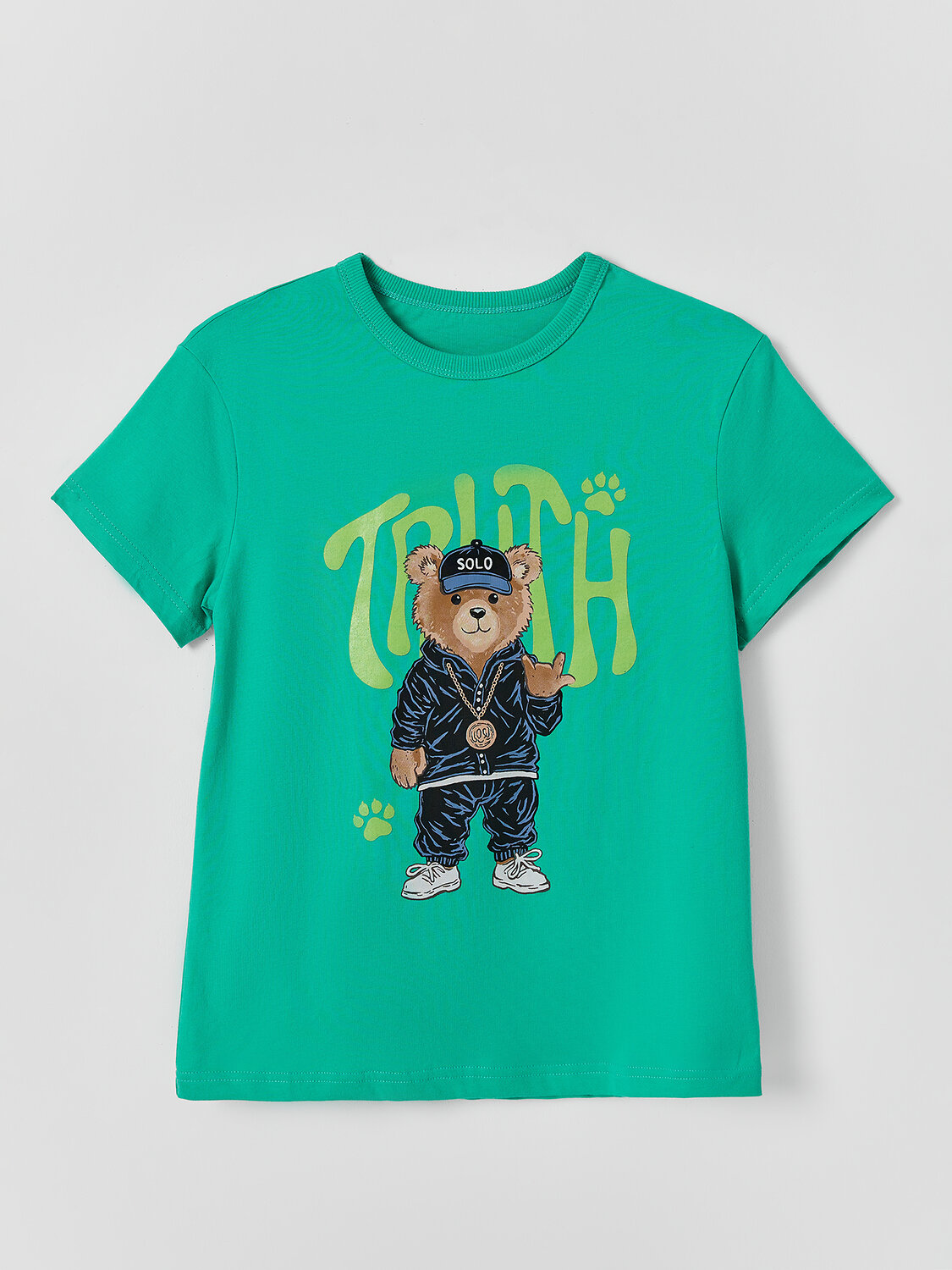 MARK FORMELLE Футболка 586881 113453 зеленый топаз +печать