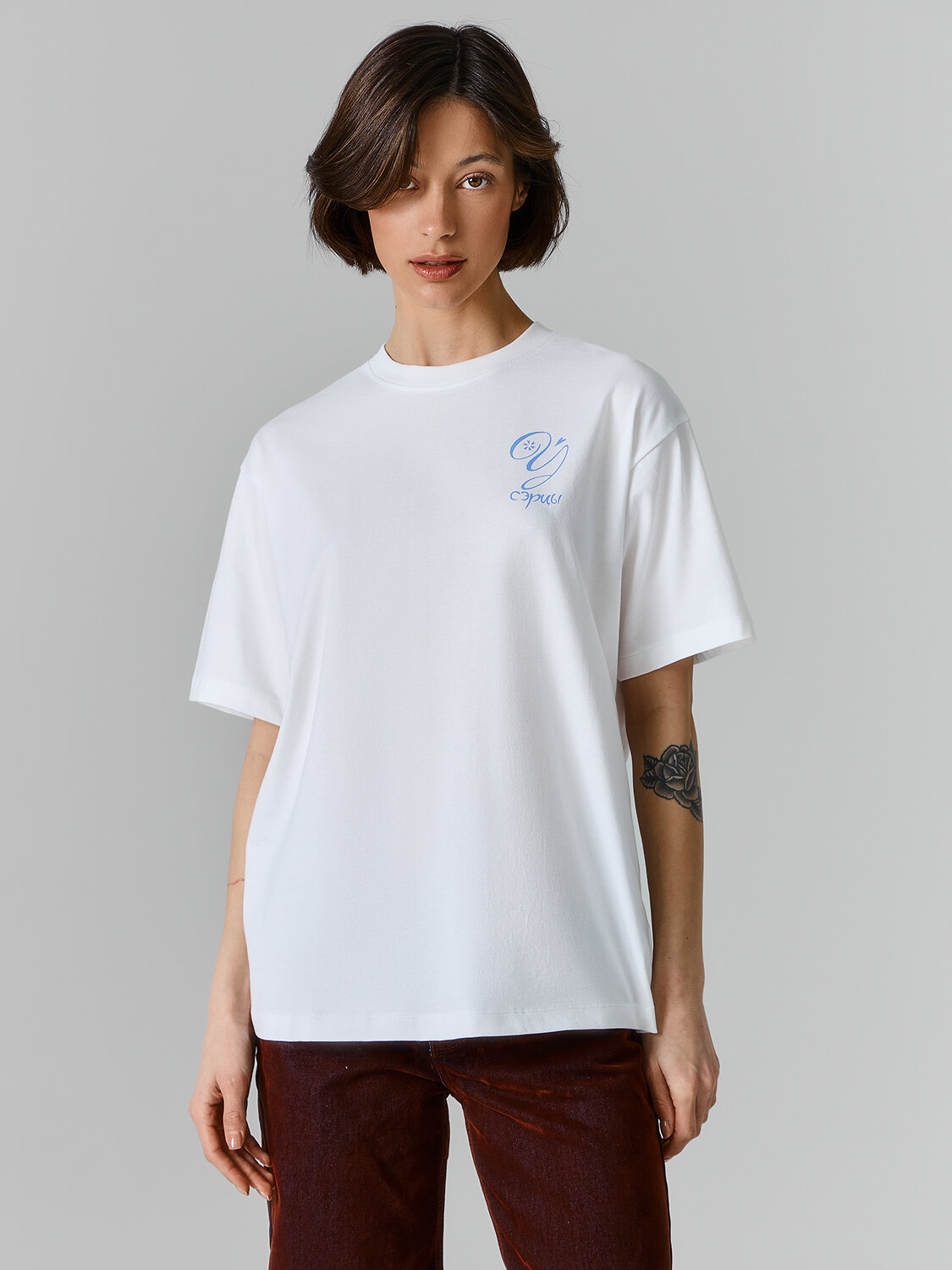 MARK FORMELLE Футболка 586883 112678 белый +печать