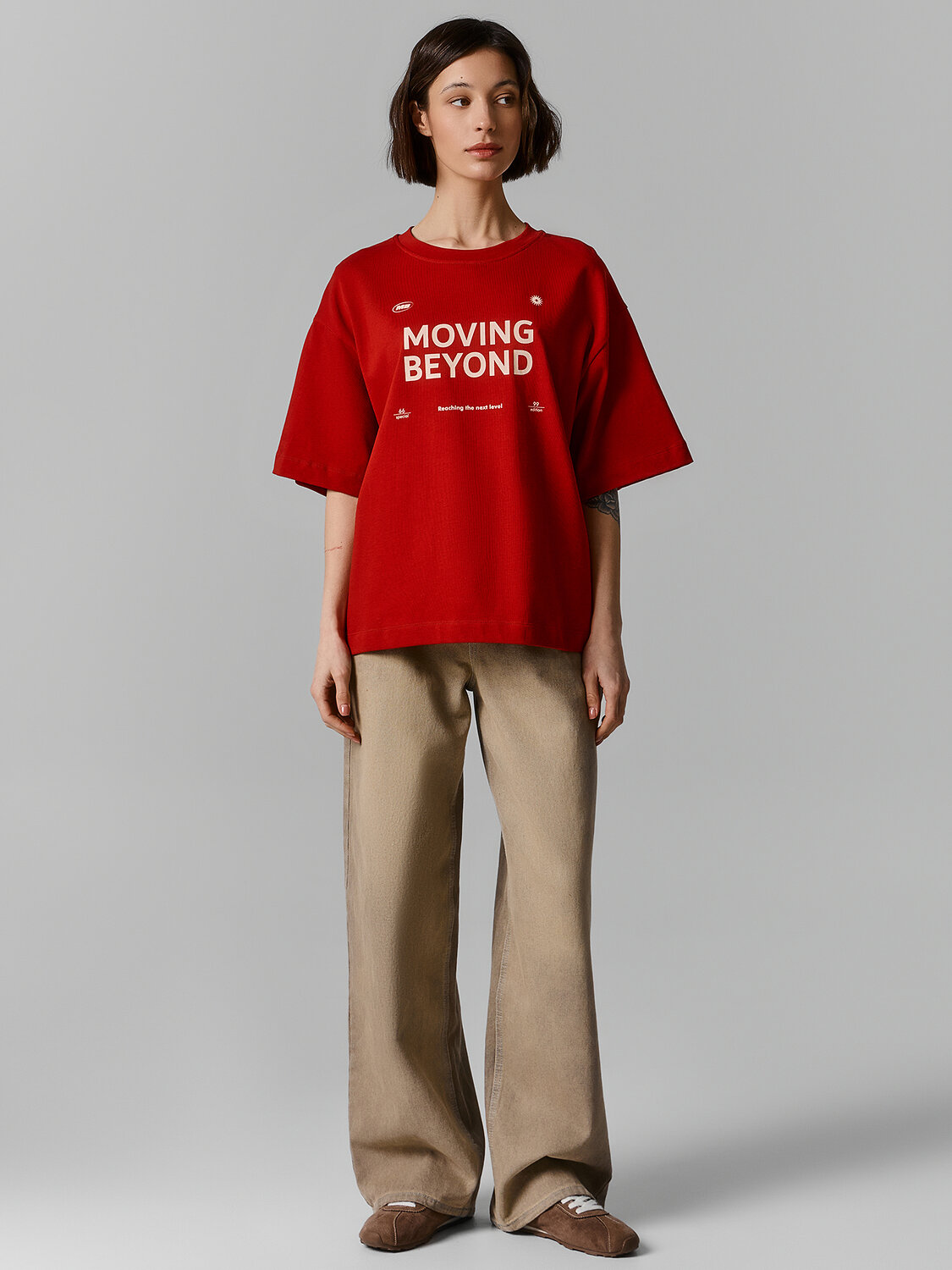 MARK FORMELLE Футболка 586884 112950 красная лава +печать