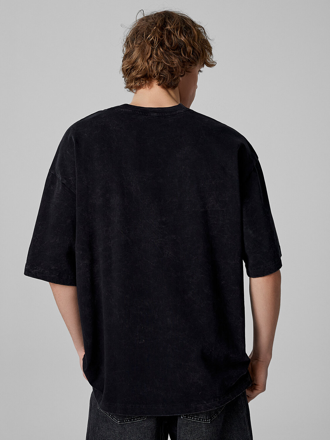 MARK FORMELLE Футболка 586892 111883 ACID WASH черный +печать