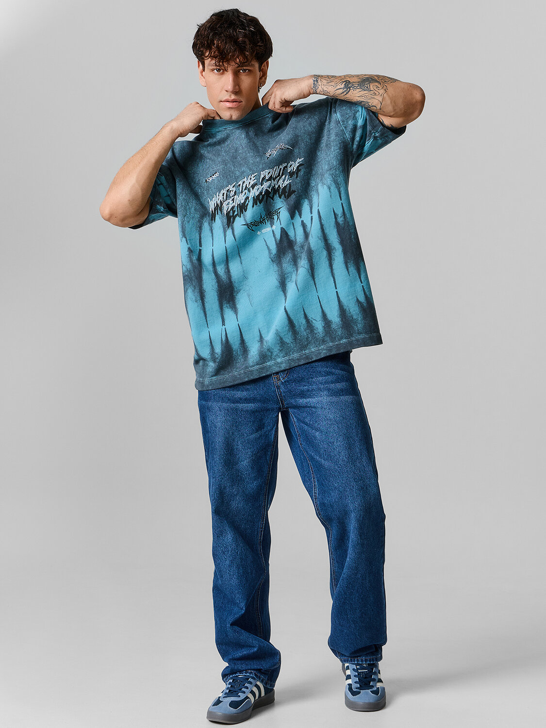 MARK FORMELLE Футболка 586894 111895 лазурный +печать