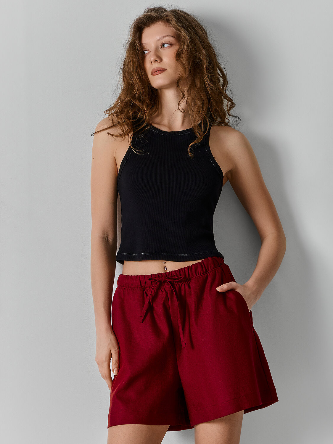 MARK FORMELLE Шорты 586903 132341-1 портвейн