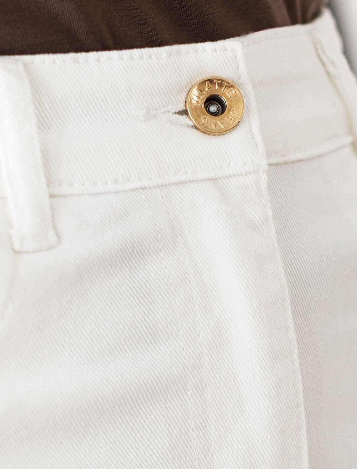 VILATTE Джинсы 586907 D54.324 белый