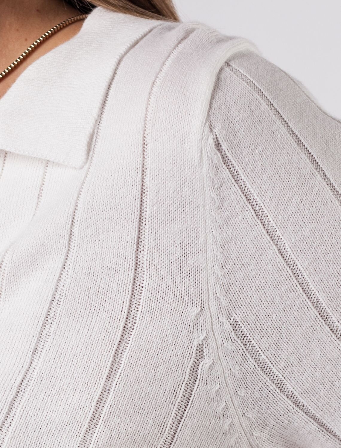 VILATTE Джемпер 586915 D39.586 молочный