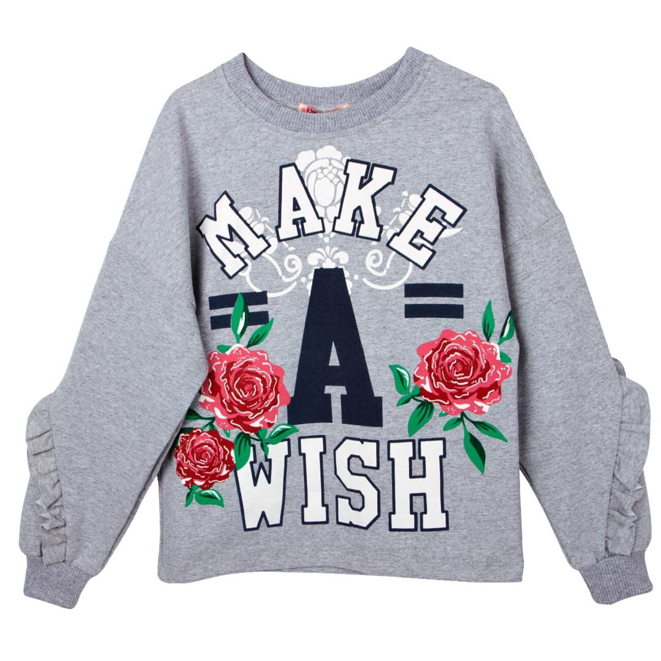 Bonito Джемпер 586932 BK1371K серый меланж