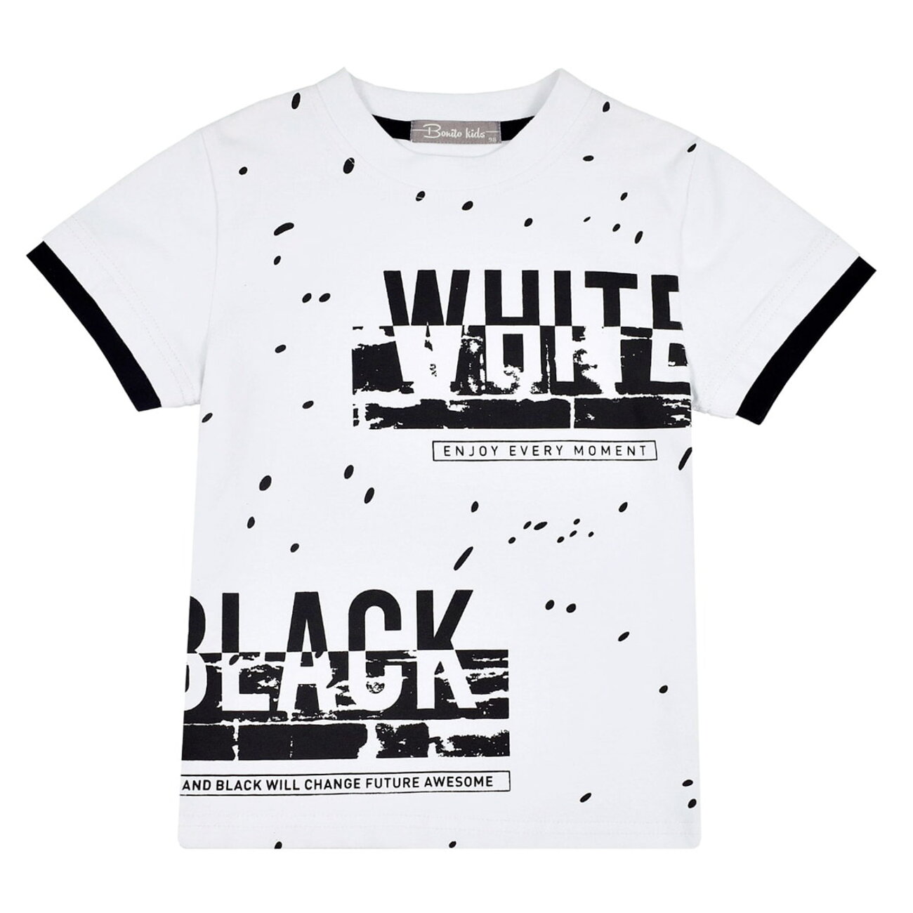 Bonito Футболка 586975 BK1656F белый