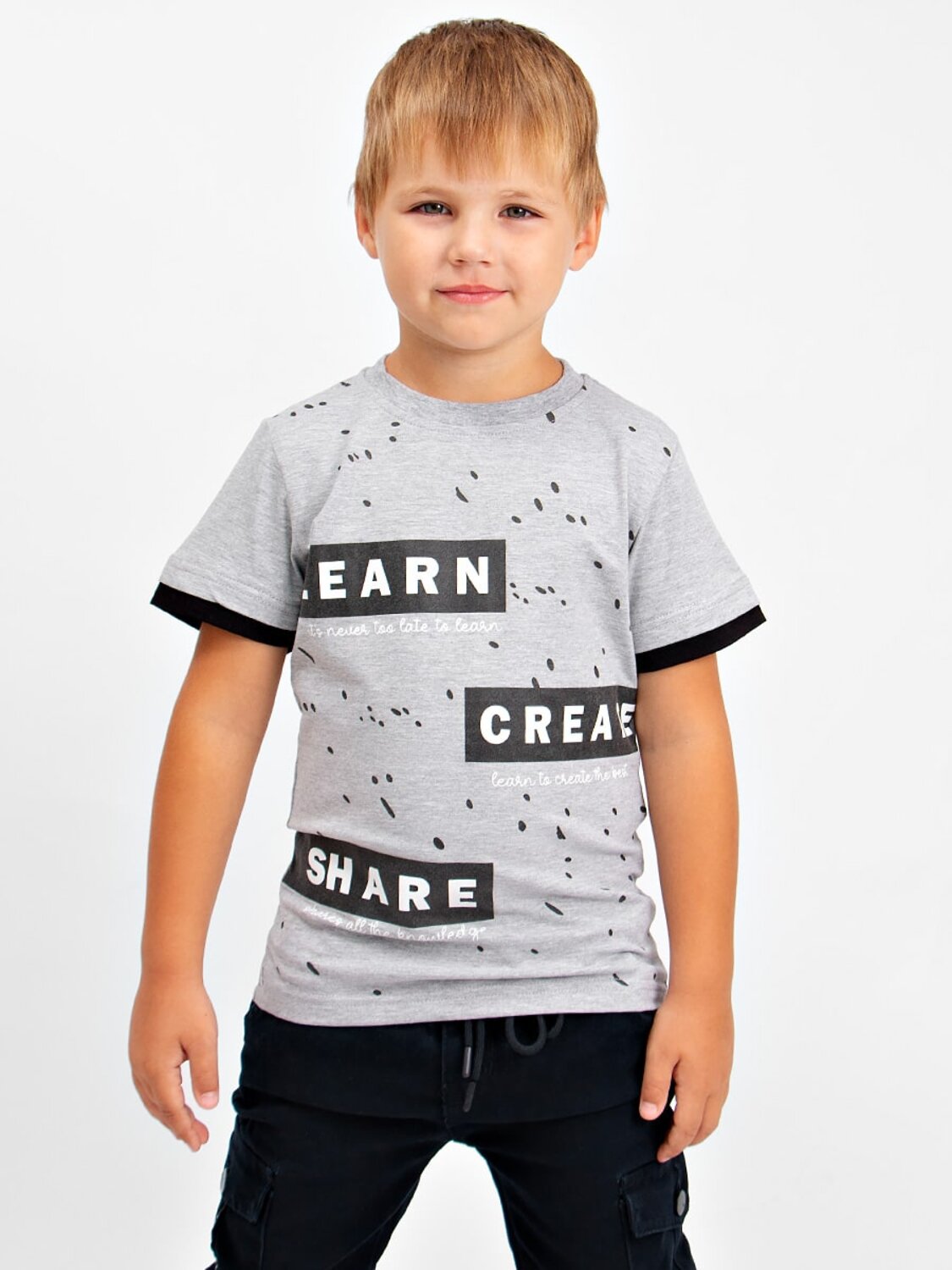 Bonito Футболка 586976 BK1656F серый