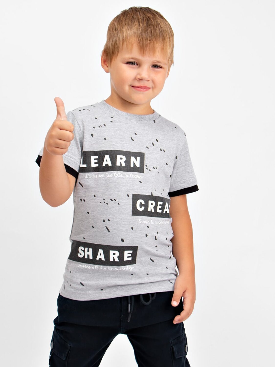 Bonito Футболка 586976 BK1656F серый