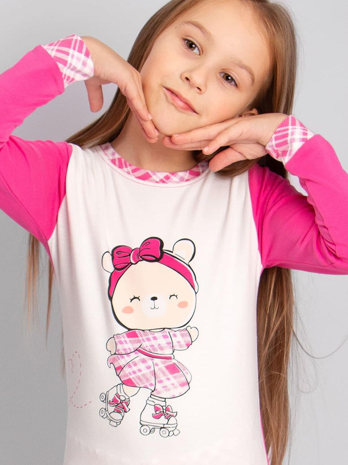 Bonito Пижама 587068 OP1700 темно-розовый