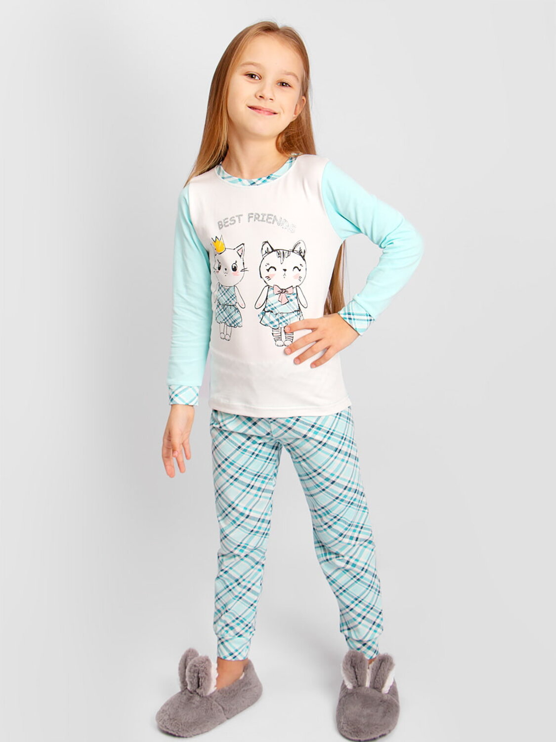 Bonito Пижама 587069 OP1700 светло-ментоловый