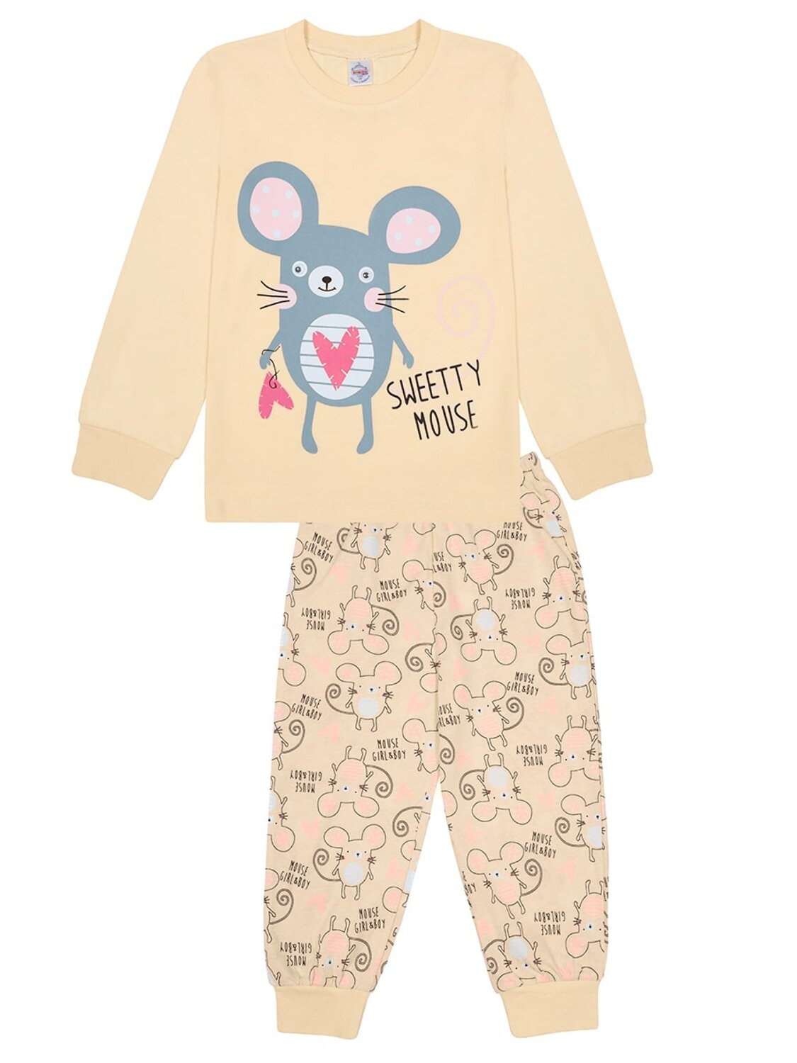 Bonito Пижама 587098 BK0976PJ молочный