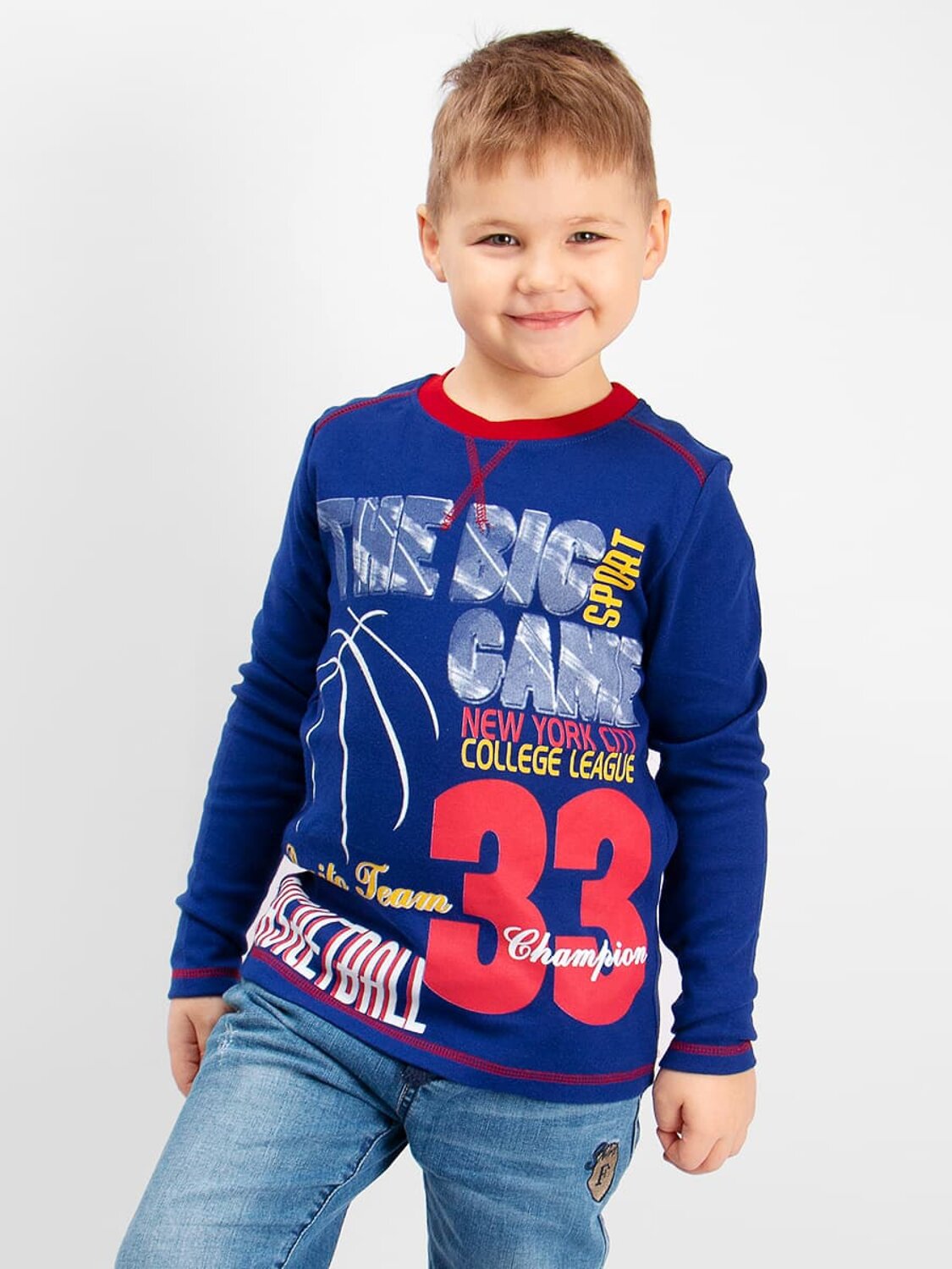 Bonito Джемпер 587104 BK180K ярко-синий