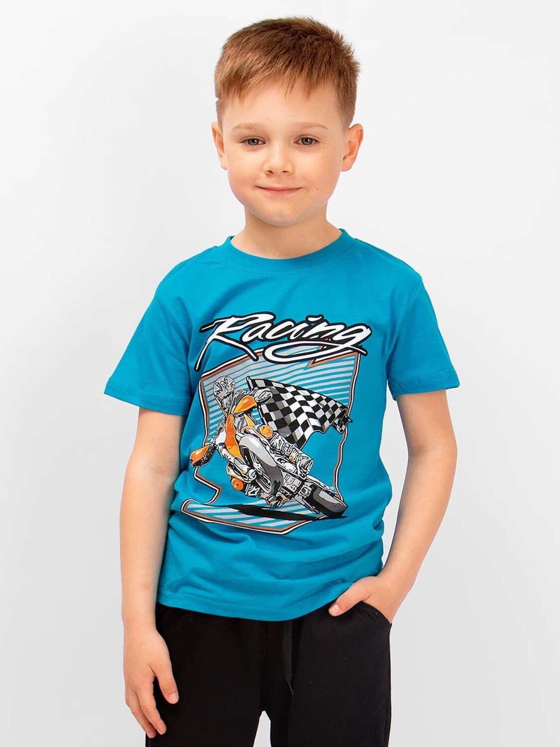 Bonito Футболка 587144 BK0002M темно-бирюзовый