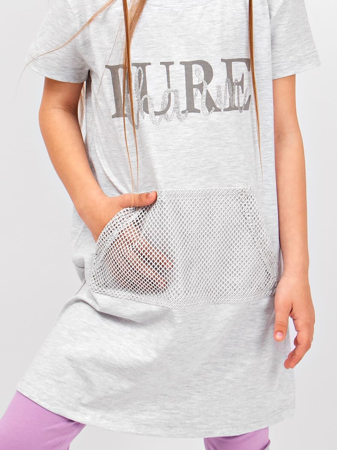 Bonito Туника 587146 OP1399 серый меланж