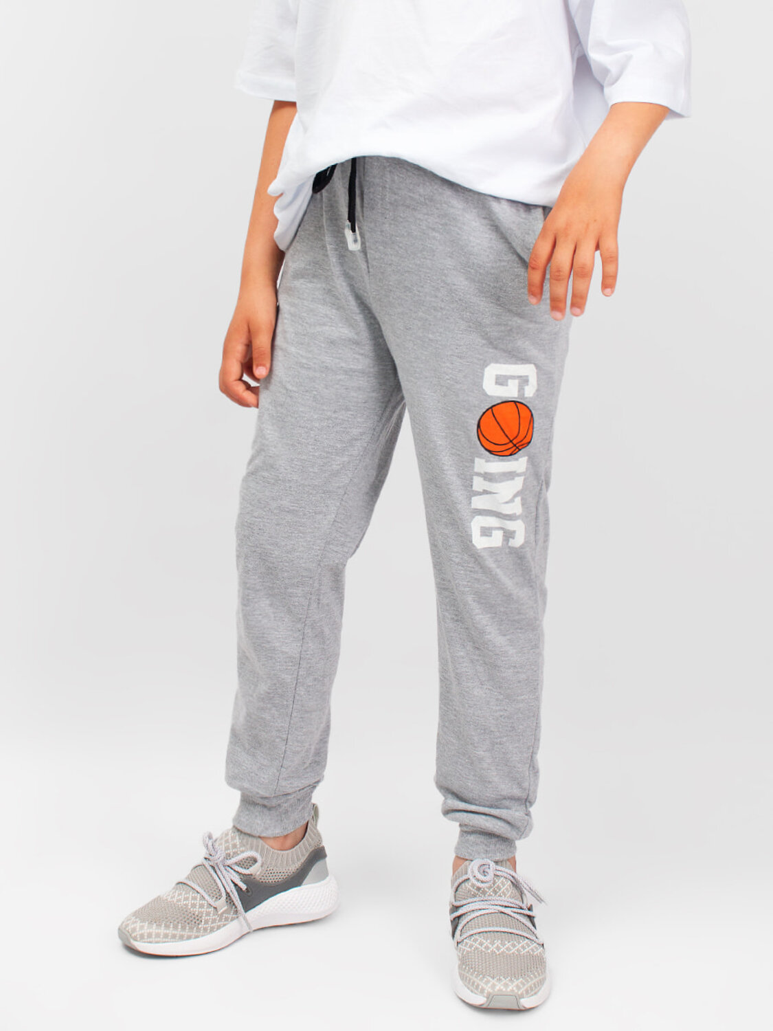 Bonito Брюки 587160 BK1445B серый меланж