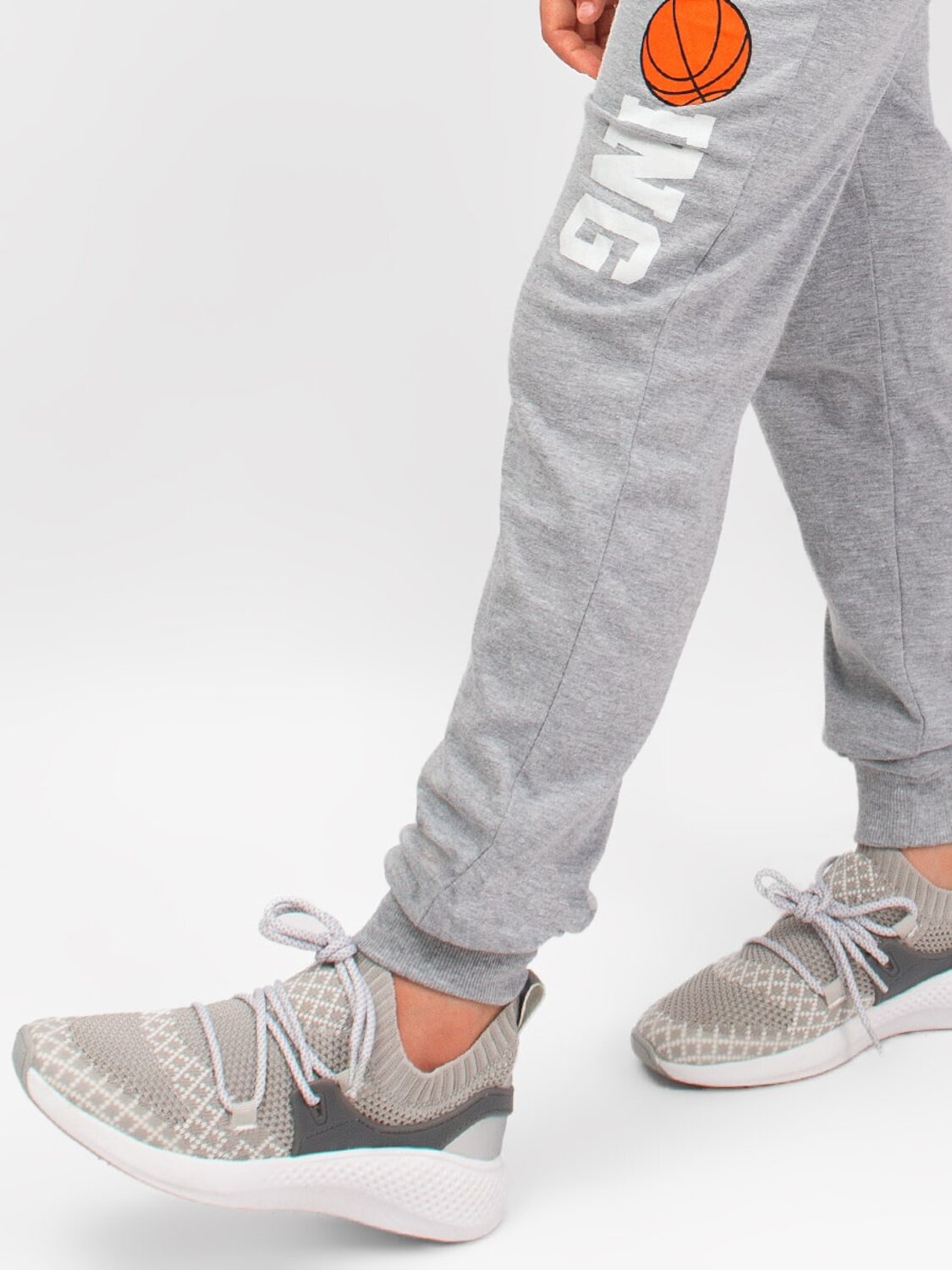 Bonito Брюки 587160 BK1445B серый меланж