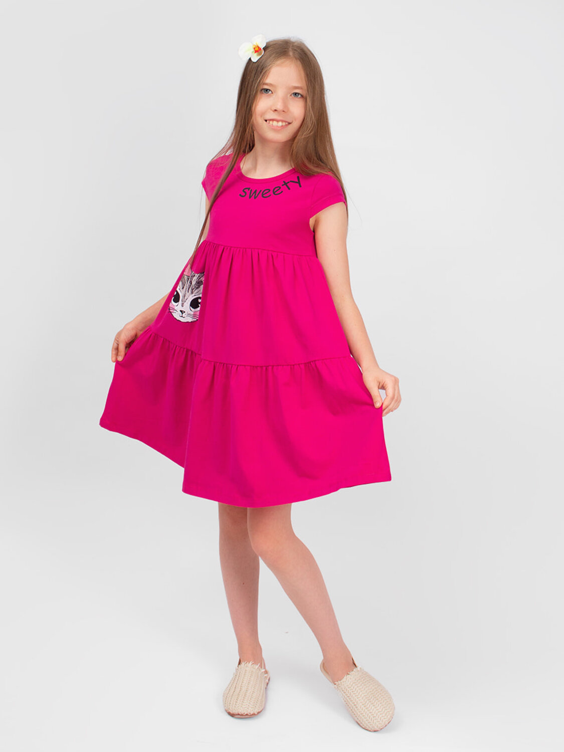 Bonito Платье 587173 BK1444P фуксия