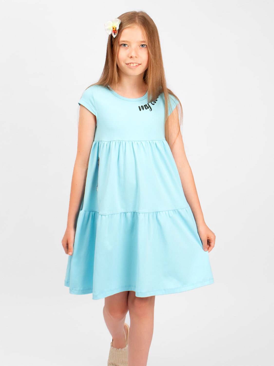 Bonito Платье 587174 BK1444P светло-голубой