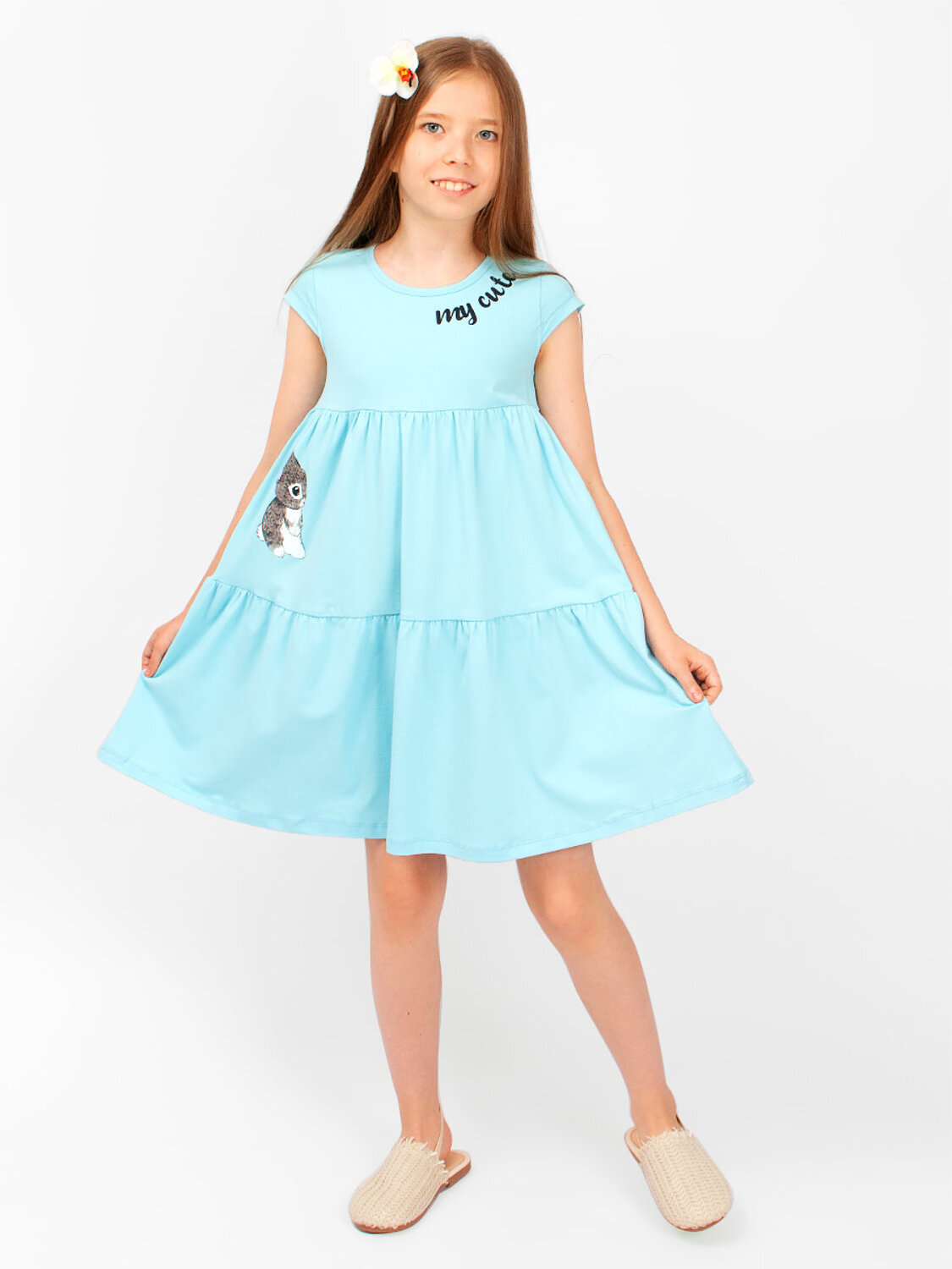 Bonito Платье 587174 BK1444P светло-голубой