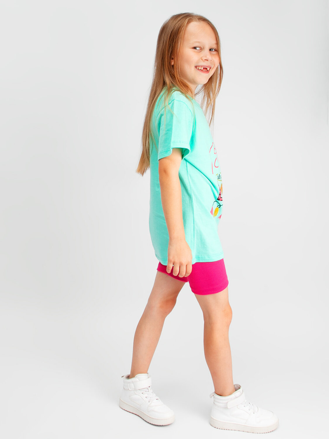 Bonito Футболка 587180 BK0002D-2 мятный-оранжевый