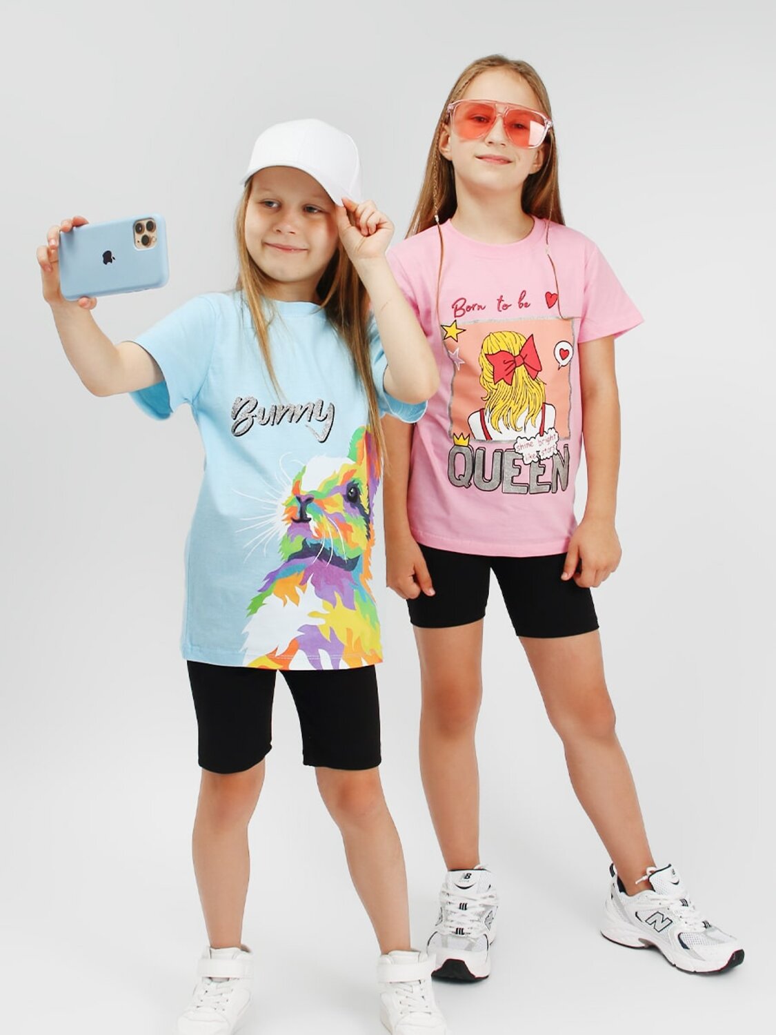 Bonito Футболка 587181 BK0002D-2 розовый-голубой