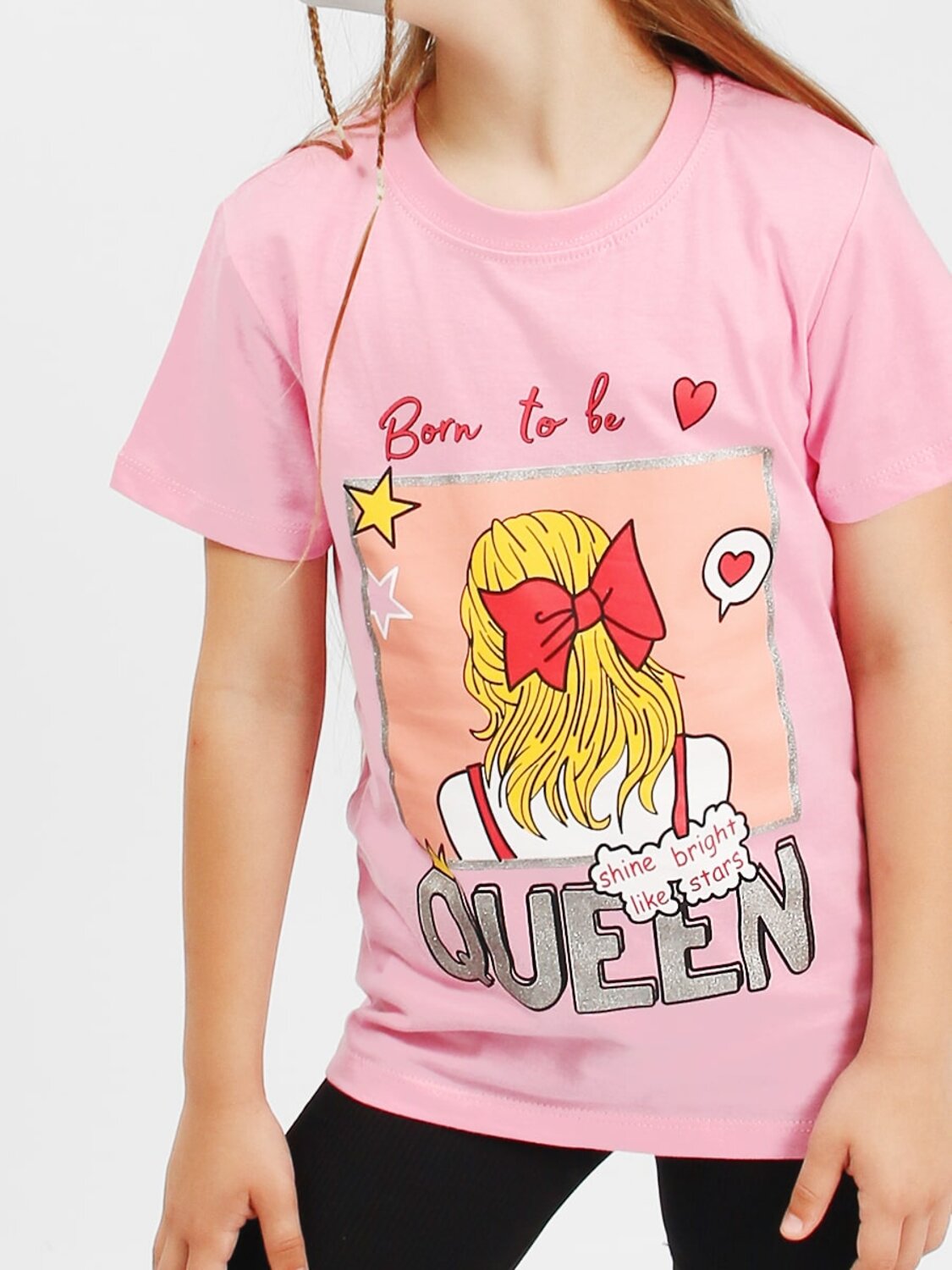 Bonito Футболка 587181 BK0002D-2 розовый-голубой