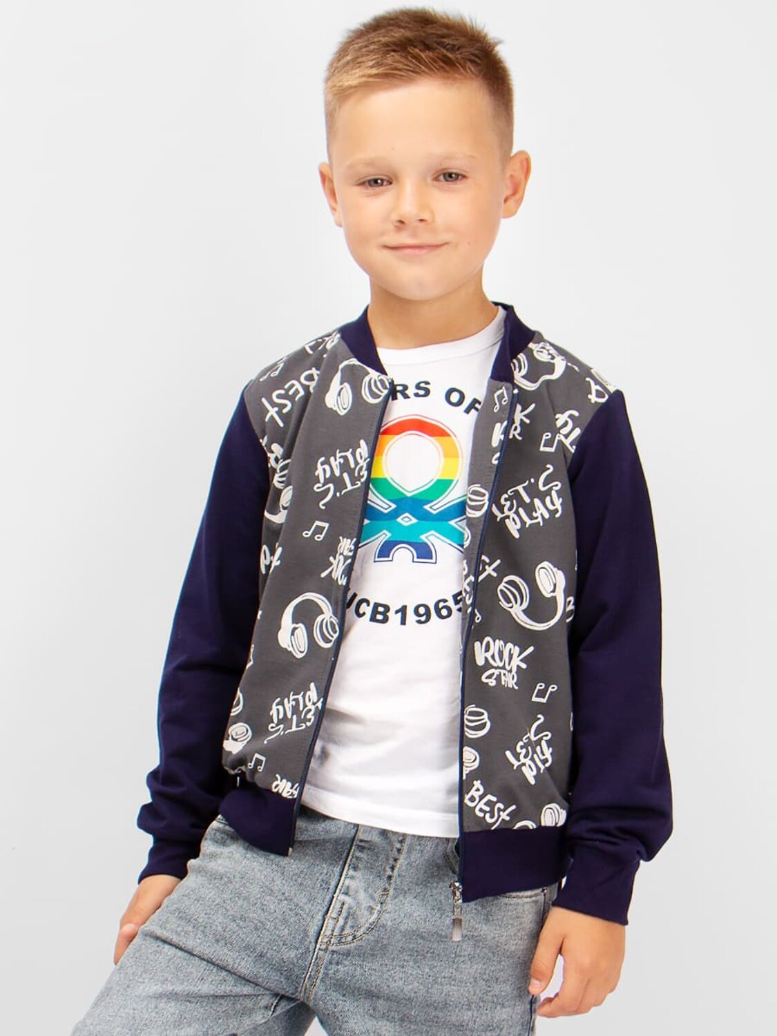 Bonito Бомбер 587197 BK1285B графитовый