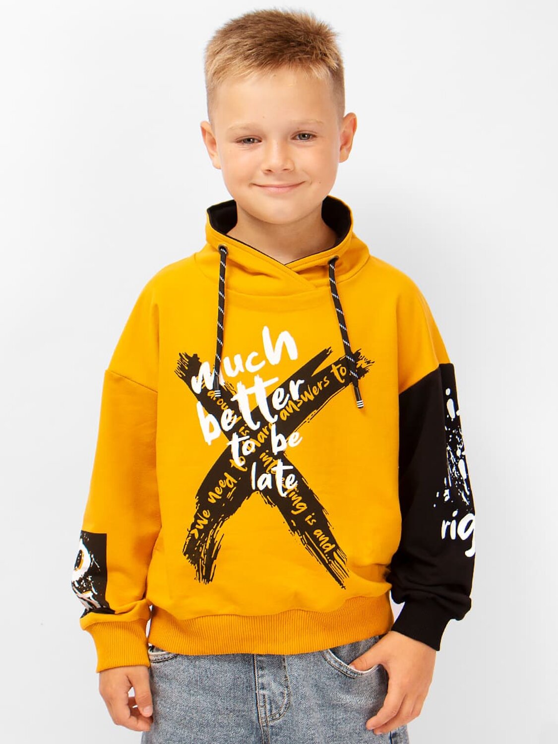 Bonito Толстовка 587207 OP1744 горчичный