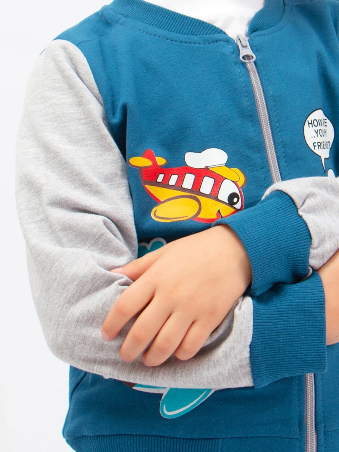 Bonito Бомбер 587211 BK1376BM джинсовый