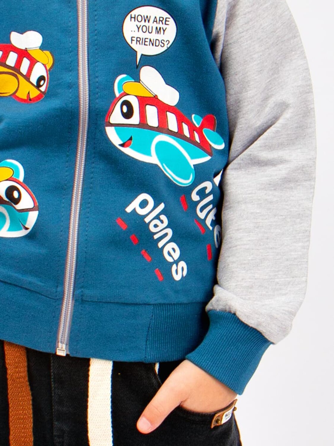 Bonito Бомбер 587211 BK1376BM джинсовый