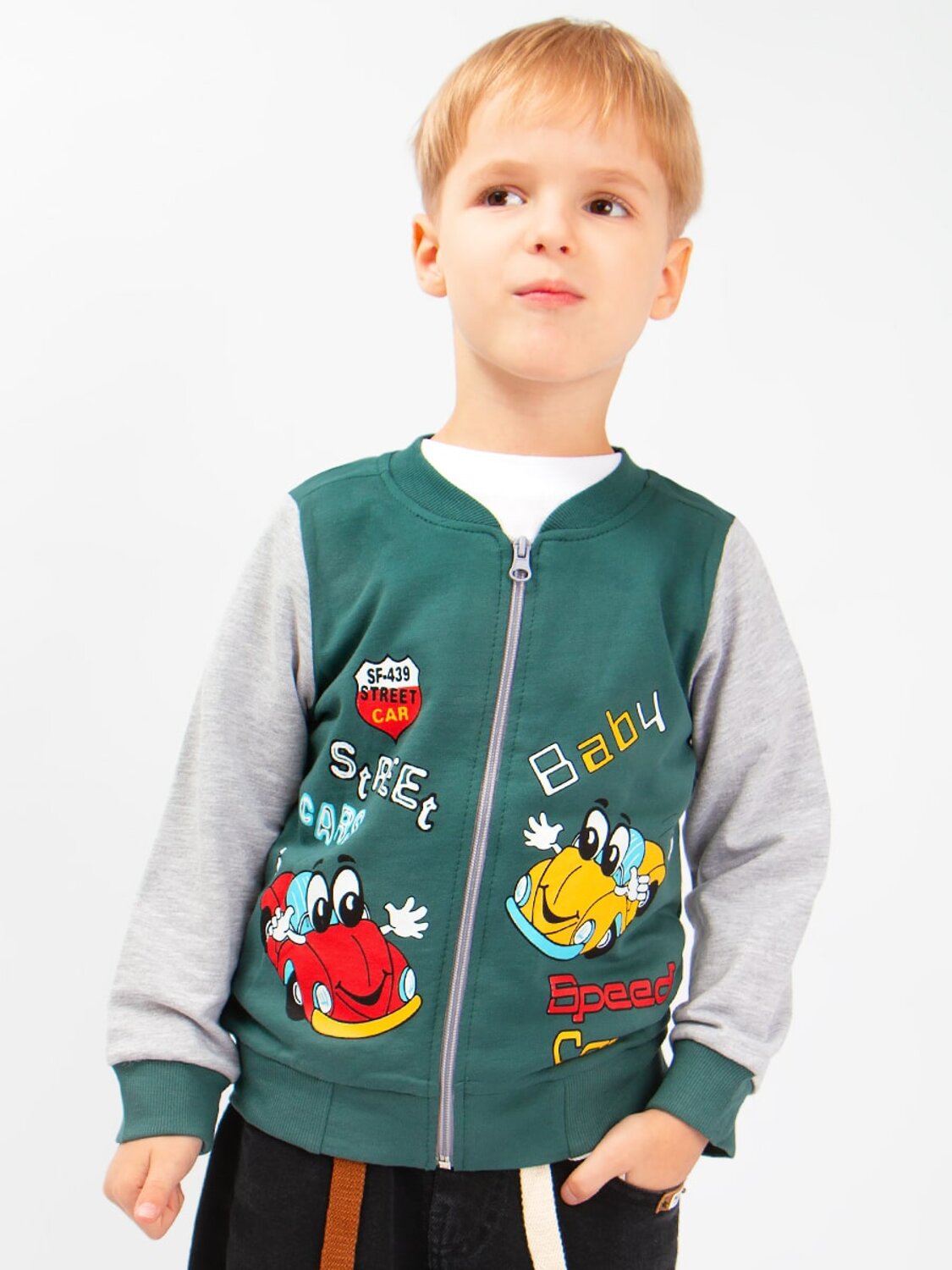 Bonito Бомбер 587214 BK1376BM изумрудный