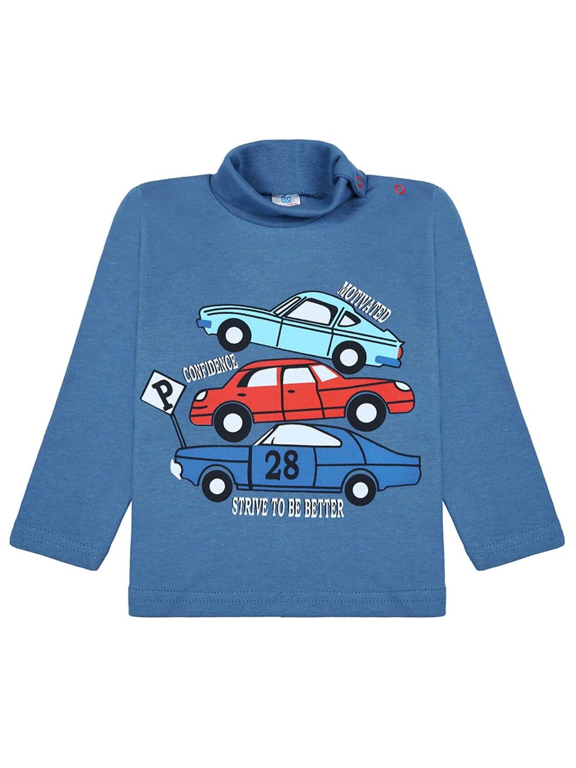 Bonito Водолазка 587222 BK0007M джинсовый