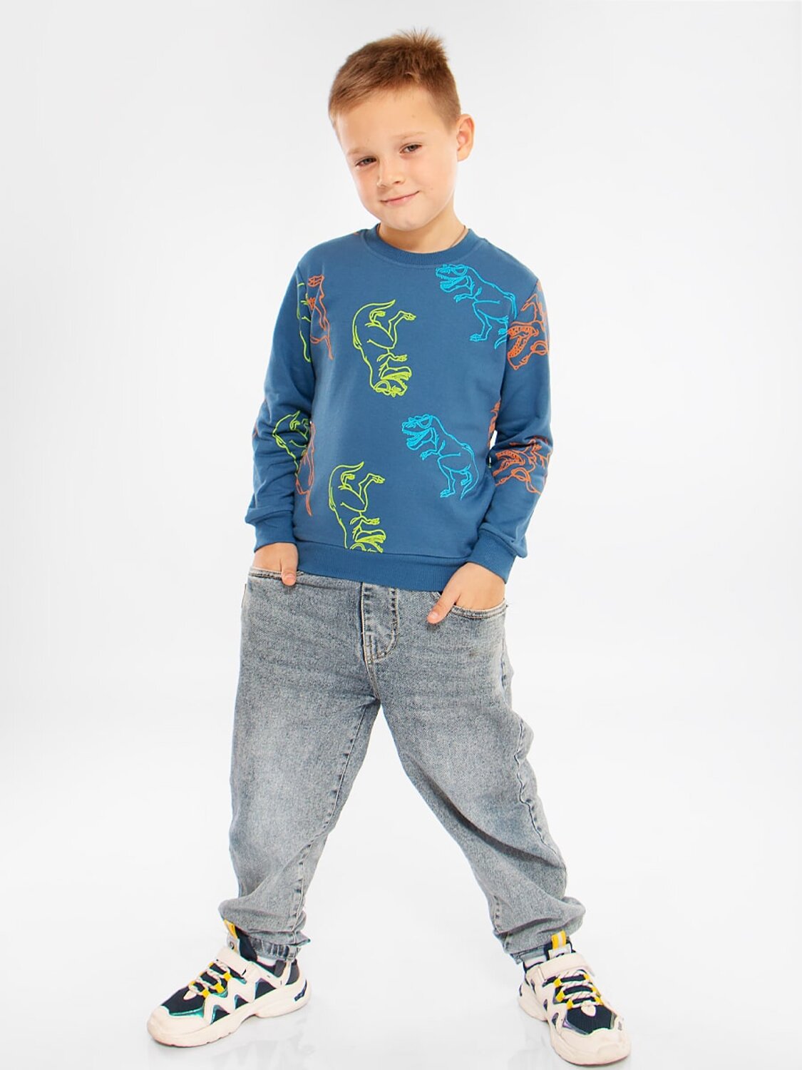 Bonito Джемпер 587225 BK1518T джинсовый