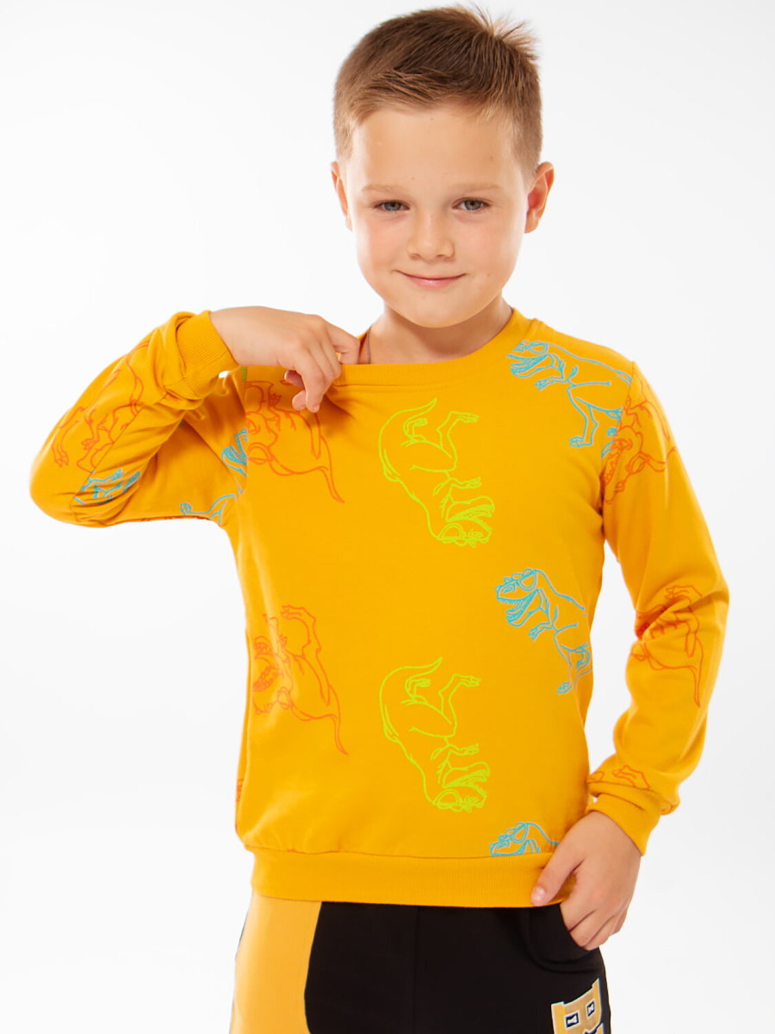 Bonito Джемпер 587226 BK1518T темно-желтый