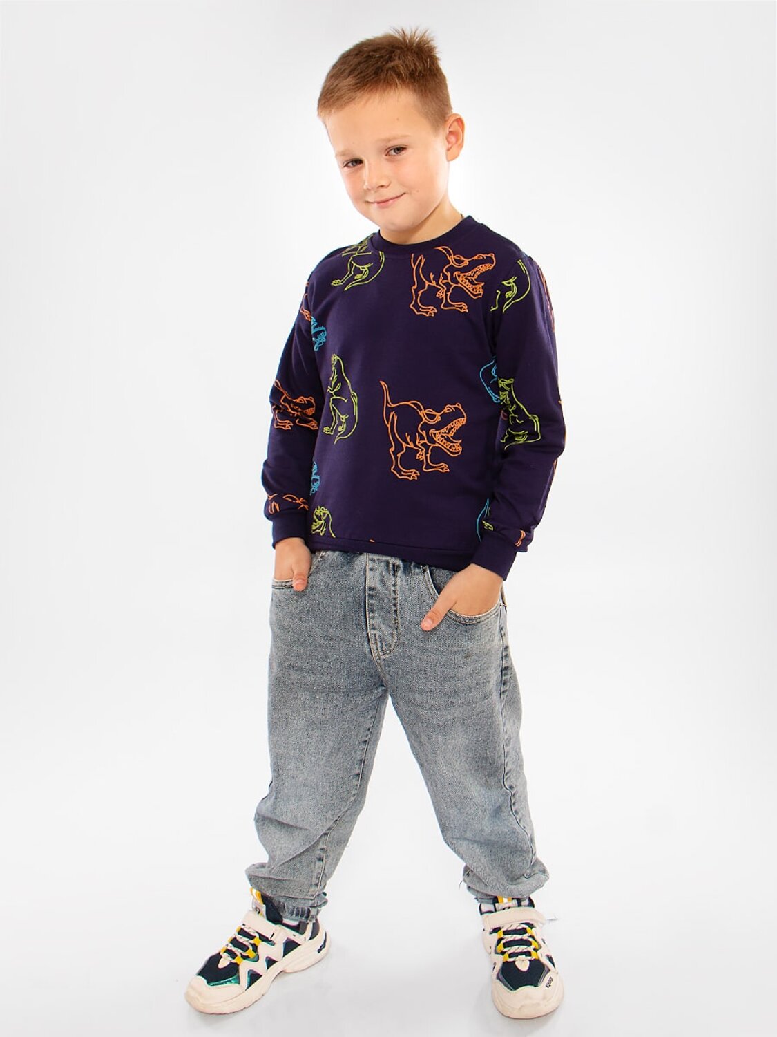 Bonito Джемпер 587227 BK1518T темно-синий